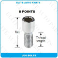 Tornillos de rueda para rueda de coche (17/19 HEX)